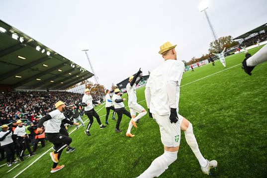 Västerås spelare jublar över avancemanget till