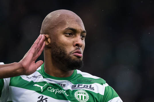 Västerås SKs Jabir Abdihakim Ali jublar