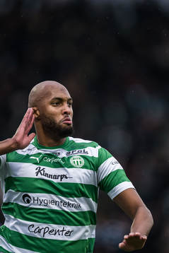 Västerås SKs Jabir Abdihakim Ali jublar