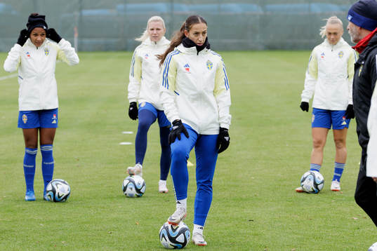 Rosa Kafaji of the Swedish women's national football team