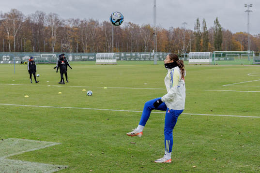 Rosa Kafaji of the Swedish women's national football team