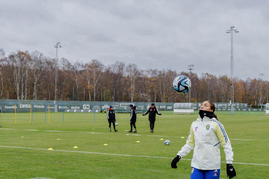 Rosa Kafaji of the Swedish women's national football team