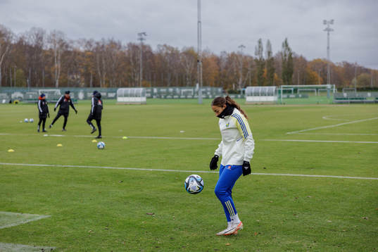 Rosa Kafaji of the Swedish women's national football team