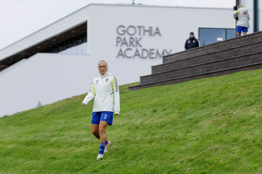 Jonna Andersson of the Swedish women's national football