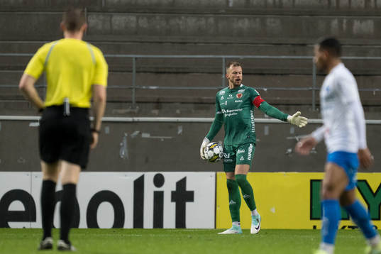 Kalmars målvakt Ricardo Friedrich