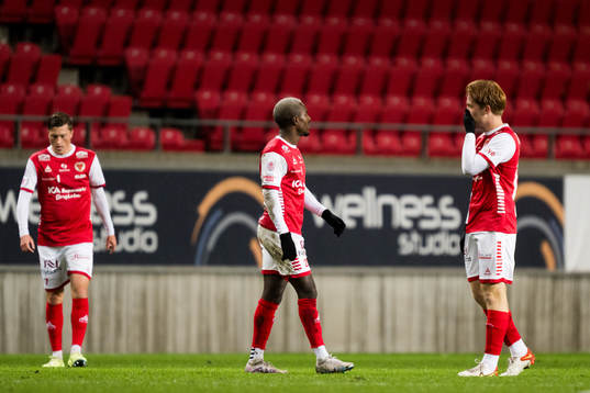 Kalmars spelare deppar