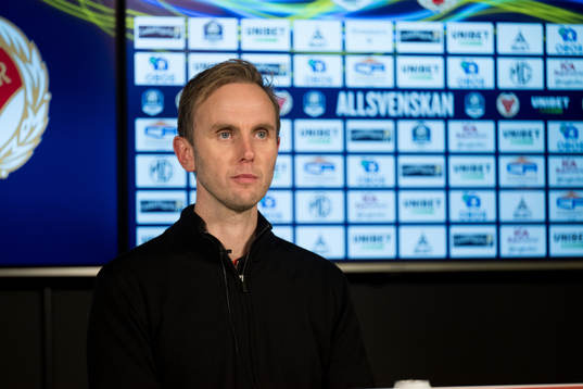 Kalmars tränare Henrik Jensen
