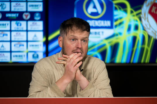 Värnamos tränare Kim Hellberg
