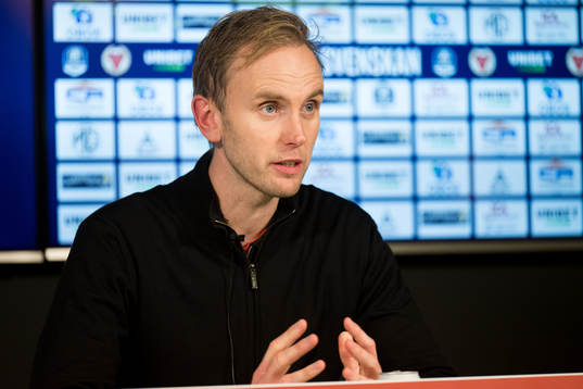 Kalmars tränare Henrik Jensen