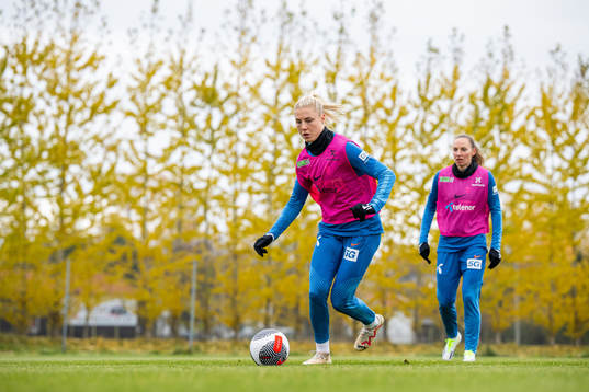 Sophie Román Haug of the Norwegian women's national