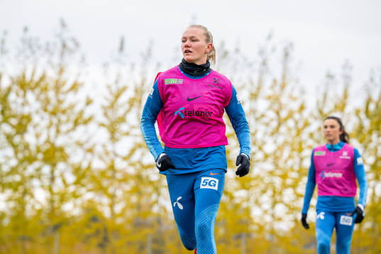 Frida Maanum of the Norwegian women's national football team