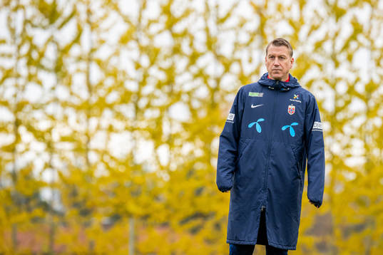 Leif Gunnar Smerud, head coach of the Norwegian women's