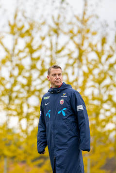 Leif Gunnar Smerud, head coach of the Norwegian women's
