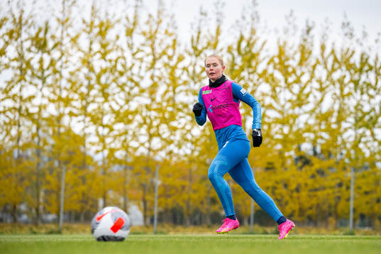 Malin Brenn of the Norwegian women's national football team