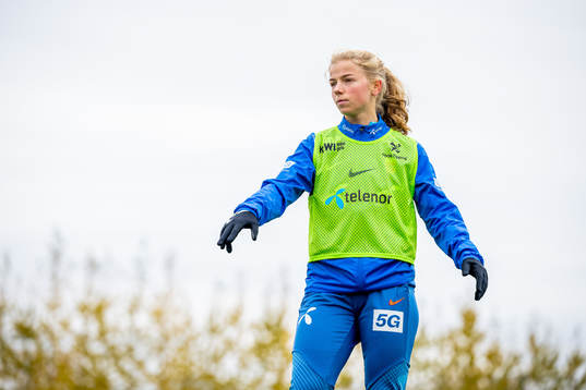 Justine Kielland of the Norwegian women's national football