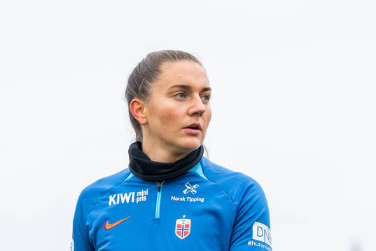 Vilde Bøe Risa of the Norwegian women's national football