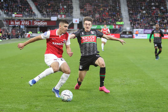 Bläddra bland fler bilder av Fotboll, Holländska Ligan, AZ Alkmaar - Nijmegen