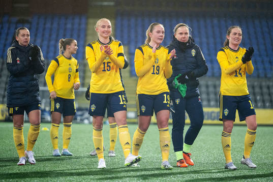Stinalisa Johansson, Alice Bergström and Matilda Eriksson
