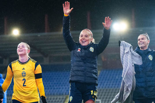 Hanna Andersson, Paulina Nyström and My Cato of Sweden