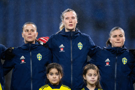 Josefin Harrysson, Ebba Handfast and Hanna Wijk of Sweden
