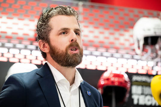 Damkronornas förbundskapten Ulf Lundberg