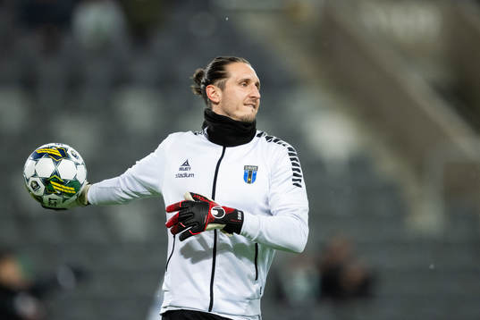 Sirius målvakt David Mitov Nilsson