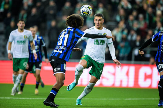 Sirius Malcolm Jeng och Hammarbys Deniz Gul