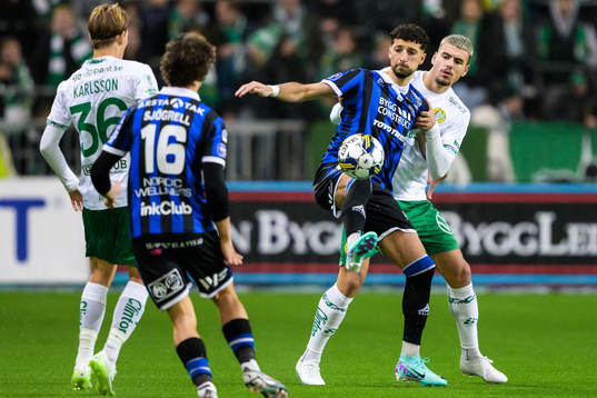Sirius Wessam Abou Ali och Hammarbys Edvin Kurtulus