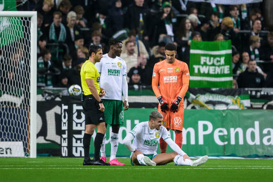 Hammarbys Edvin Kurtulus har ont