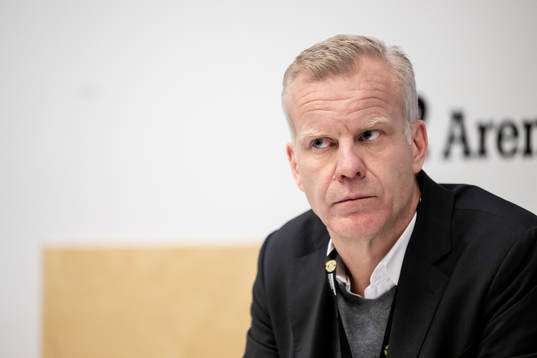 Hammarbys ordförande Mattias Fri