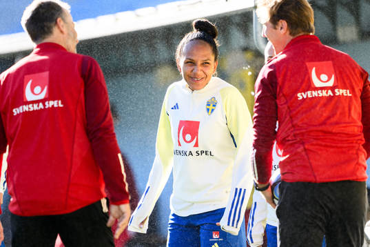 Madelen Janogy of the Swedish women's national football team
