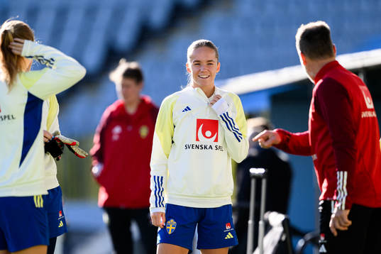 Hanna Lundkvist of the Swedish women's national football