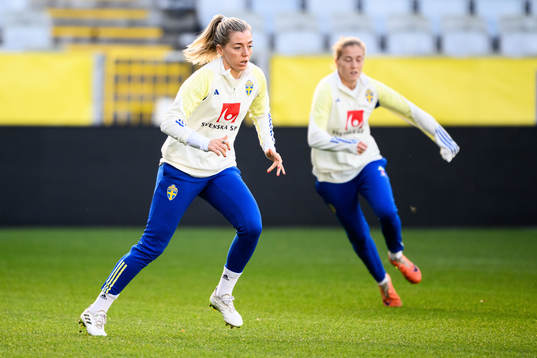 Anna Anvegård of the Swedish women's national football team