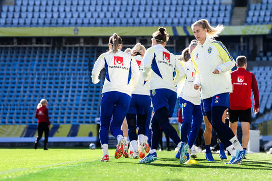 Sofia Jakobsson of the Swedish women's national football