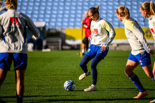 Emma Kullberg of the Swedish women's national football team