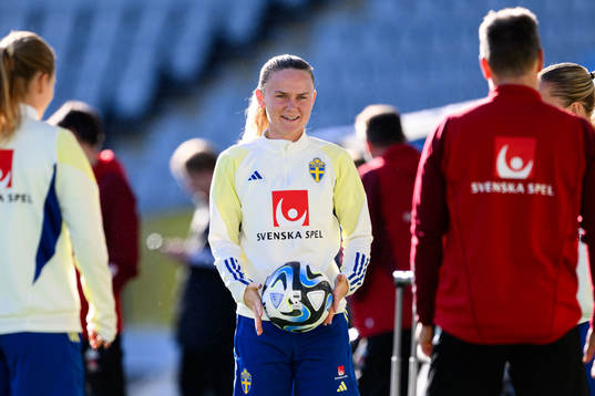 Matilda Vinberg of the Swedish women's national football