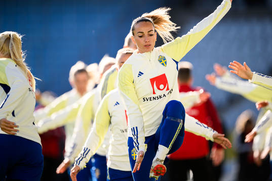 Kosovare Asllani of the Swedish women's national football
