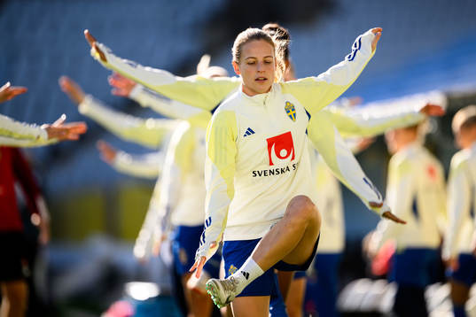 Nathalie Björn of the Swedish women's national football