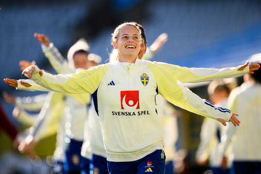 Nathalie Björn of the Swedish women's national football