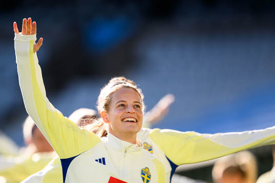 Nathalie Björn of the Swedish women's national football