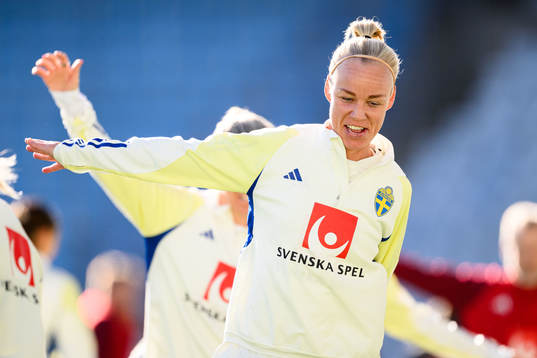 Caroline Seger of the Swedish women's national football team