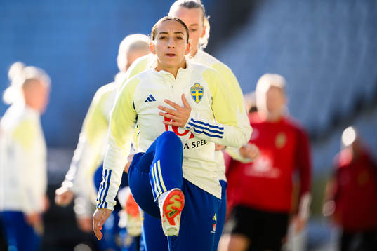 Rosa Kafaji of the Swedish women's national football team
