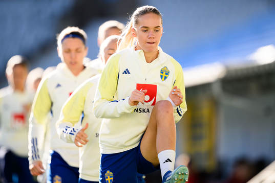 Hanna Lundkvist of the Swedish women's national football
