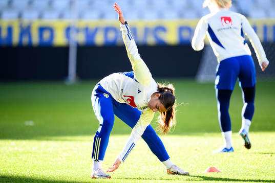 Rosa Kafaji of the Swedish women's national football team