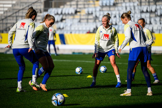 Caroline Seger of the Swedish women's national football team