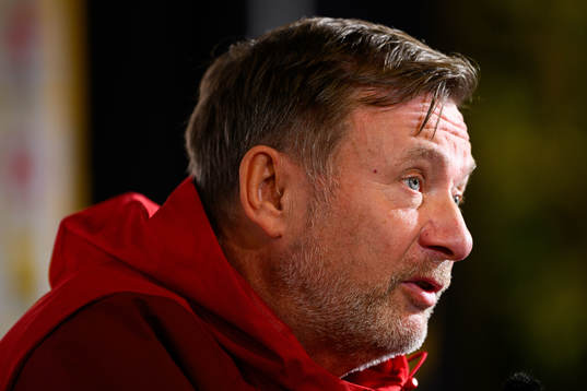Head coach Peter Gerhardsson of the Swedish women's