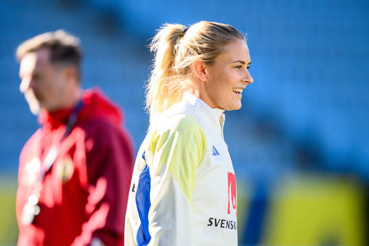 Amanda Nildén of the Swedish women's national football team