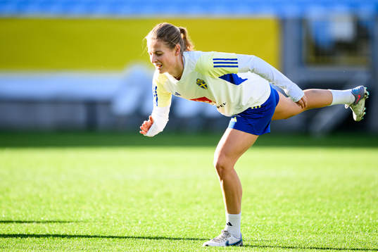 Anna Anvegård of the Swedish women's national football team