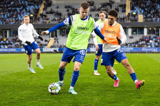 IFK Göteborgs Kolbeinn Thordarson och Thomas Santos