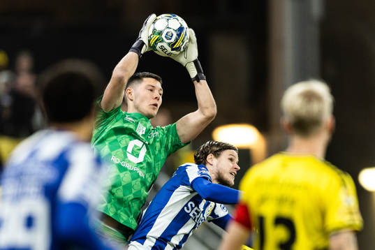 Elfsborgs målvakt Hakon Valdimarsson och IFK Göteborgs